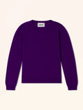 BARUUN Pull Col V Violette