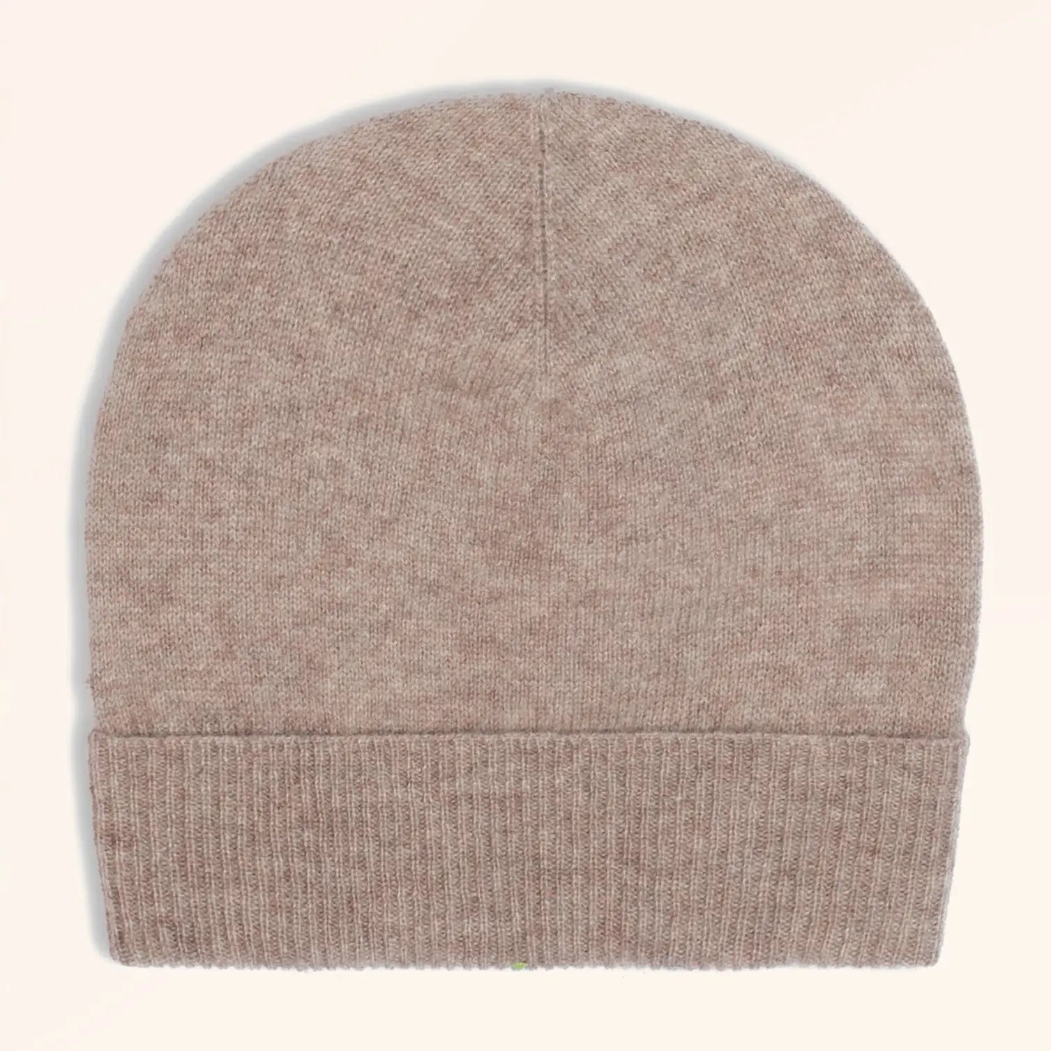 CHOIR Bonnet Taupe Clair Chiné