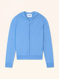 SELENGE Gilet Zippé Capuche Bleu Bébé