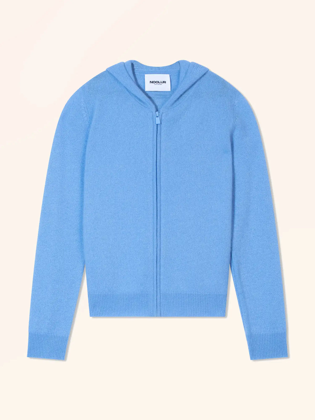 SELENGE Weste mit Reißverschluss mit Kapuze Babyblau