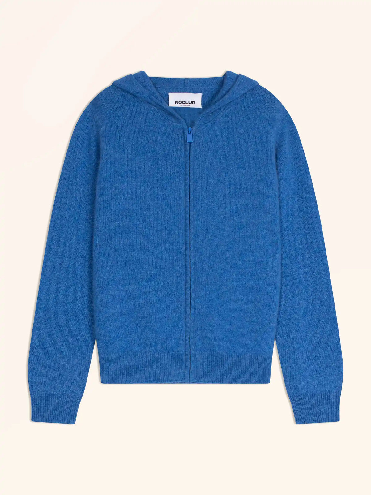 SELENGE Gilet Zippé Capuche Bleu Électrique