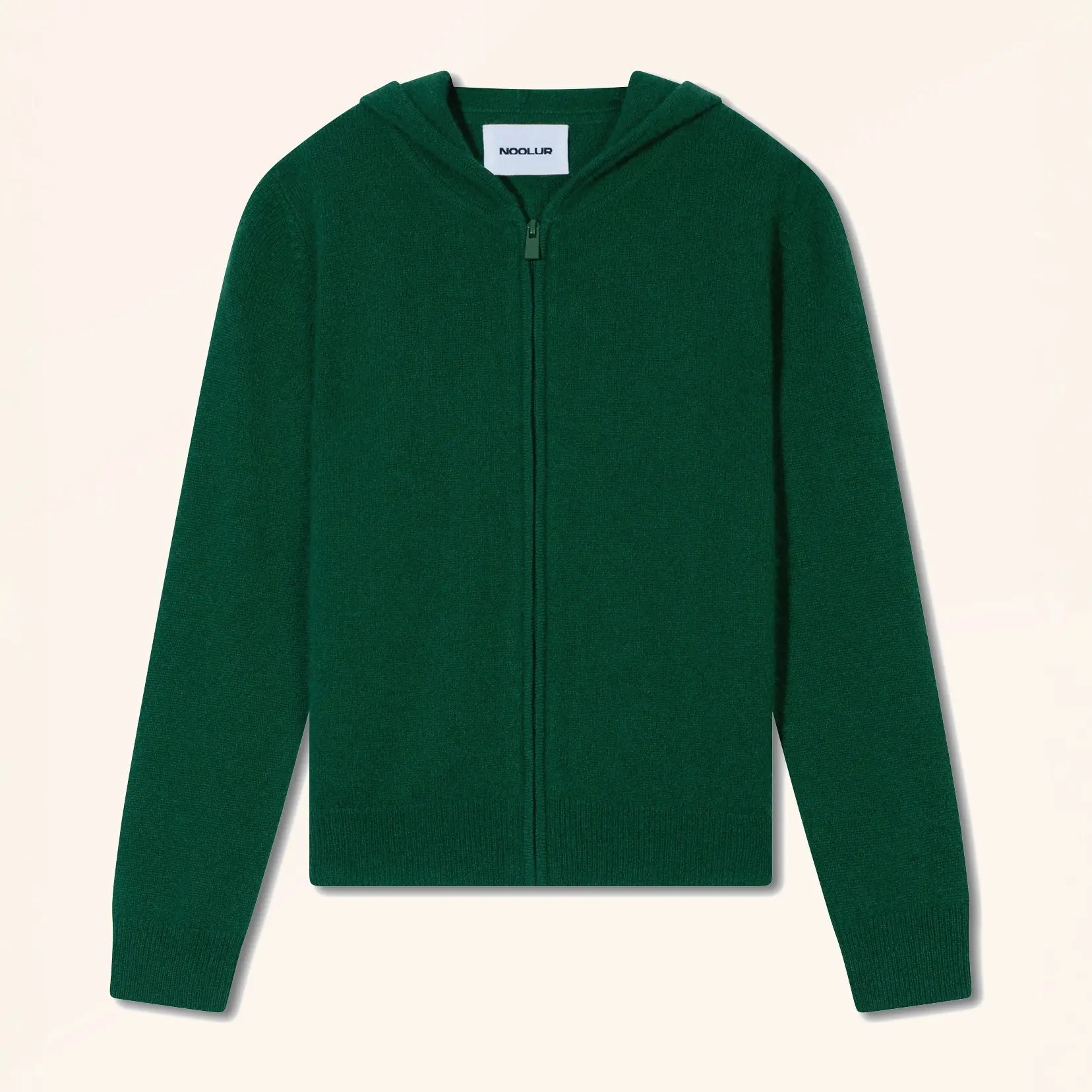 SELENGE Gilet Zippé Capuche Sapin