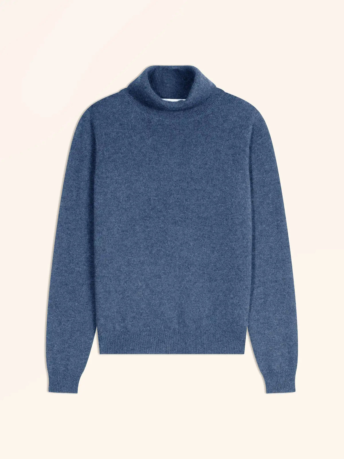 ULIASTAI Pullover Rollkragen Denimblau