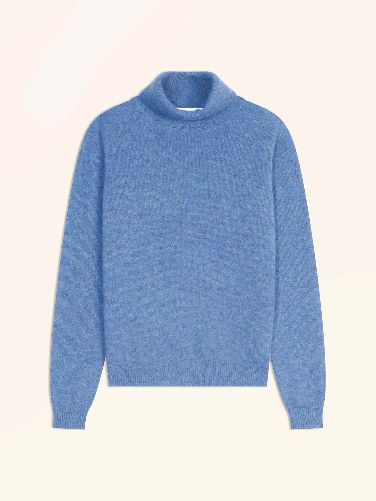 ULIASTAI Pullover Rollkragen Himmelblau