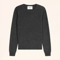 ERDENET Pull Col Rond Carbone Chiné