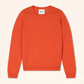 ERDENET Pull Col Rond Orange