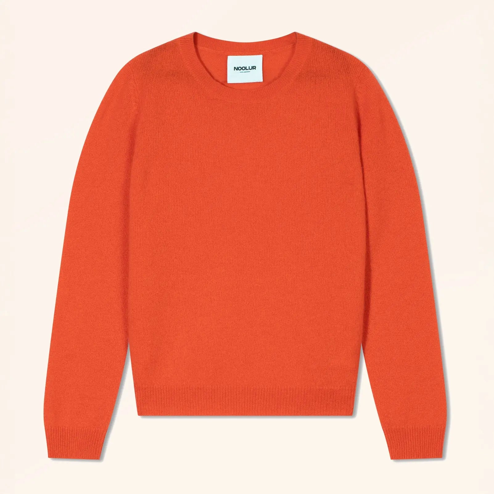 ERDENET Pull Col Rond Orange