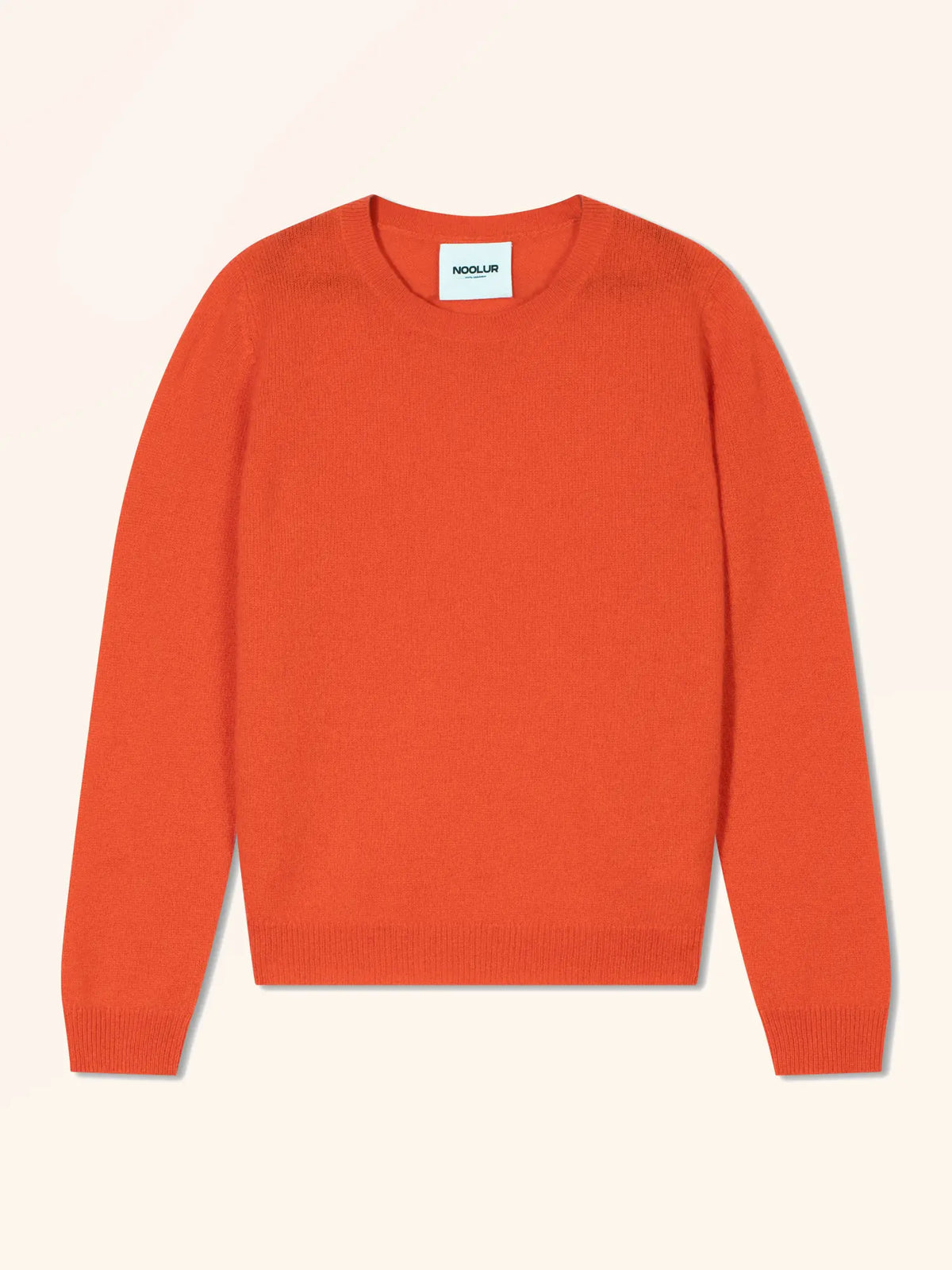 ERDENET Pullover Rundhalsausschnitt Orange