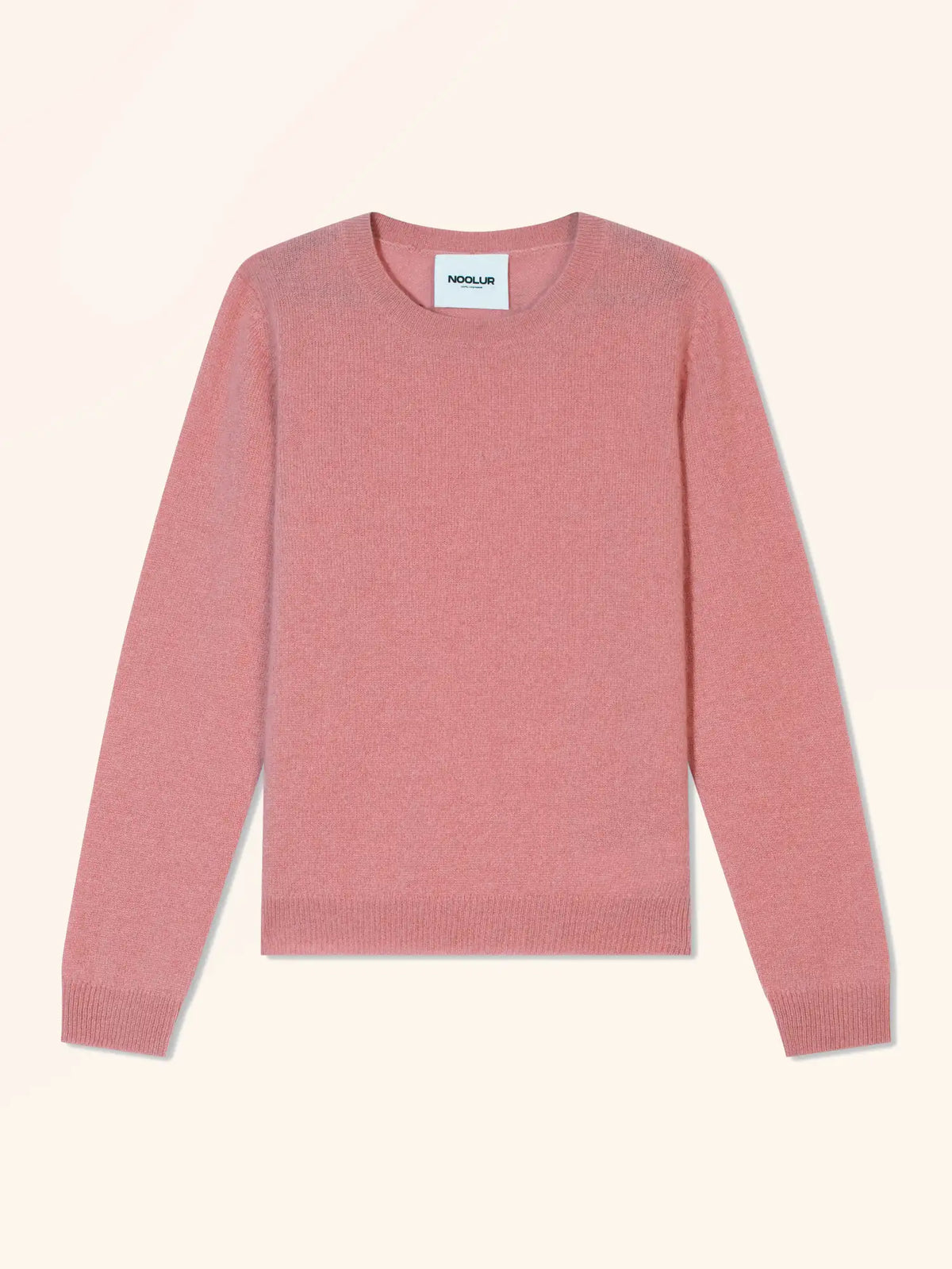 ERDENET Pullover Rundhalsausschnitt Blütenblattrosa