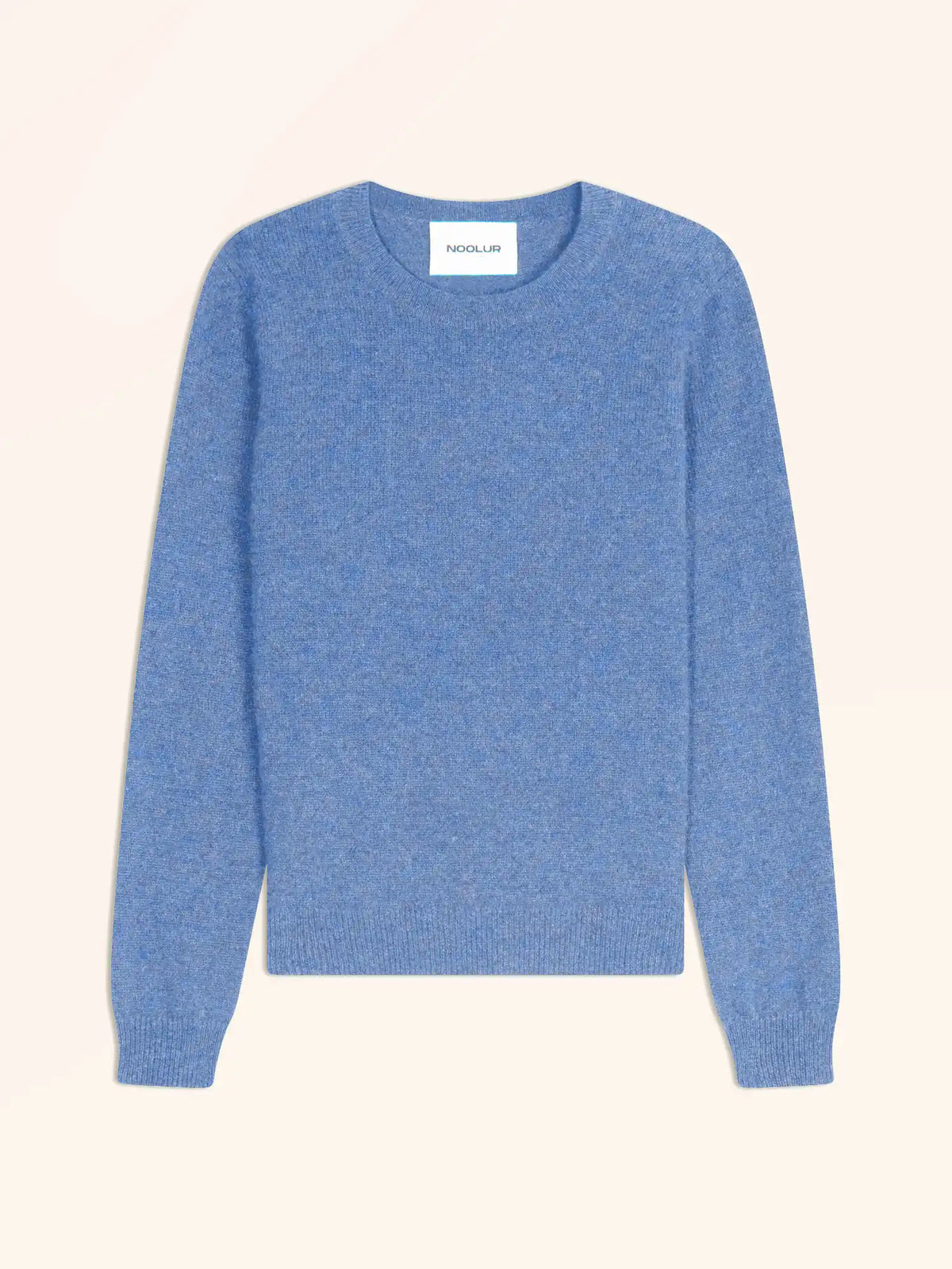 ERDENET Pullover Rundhalsausschnitt Himmelblau