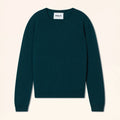 ERDENET Pull Col Rond Vert Canard