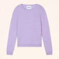 BAYAN Pull Col Rond Mauve