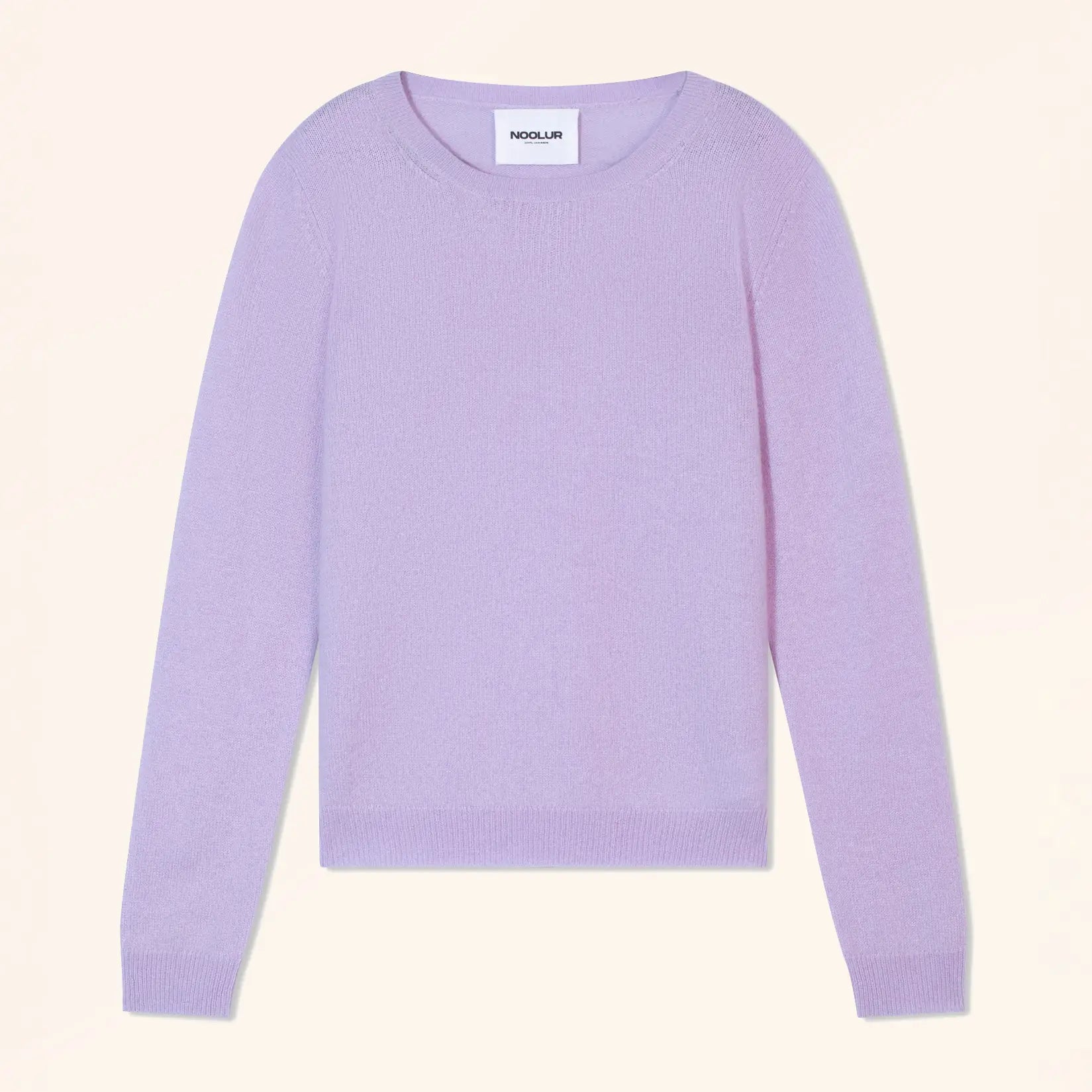 BAYAN Pull Col Rond Mauve