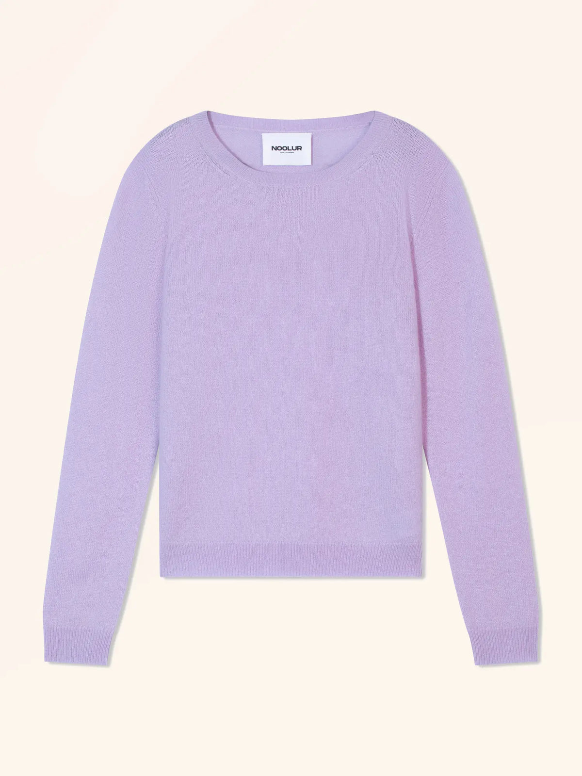 BAYAN Pullover Rundhalsausschnitt Malvenfarben