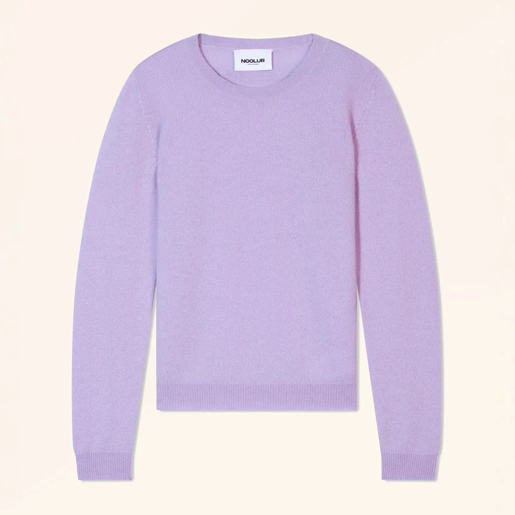 ERDENET Pull Col Rond Mauve