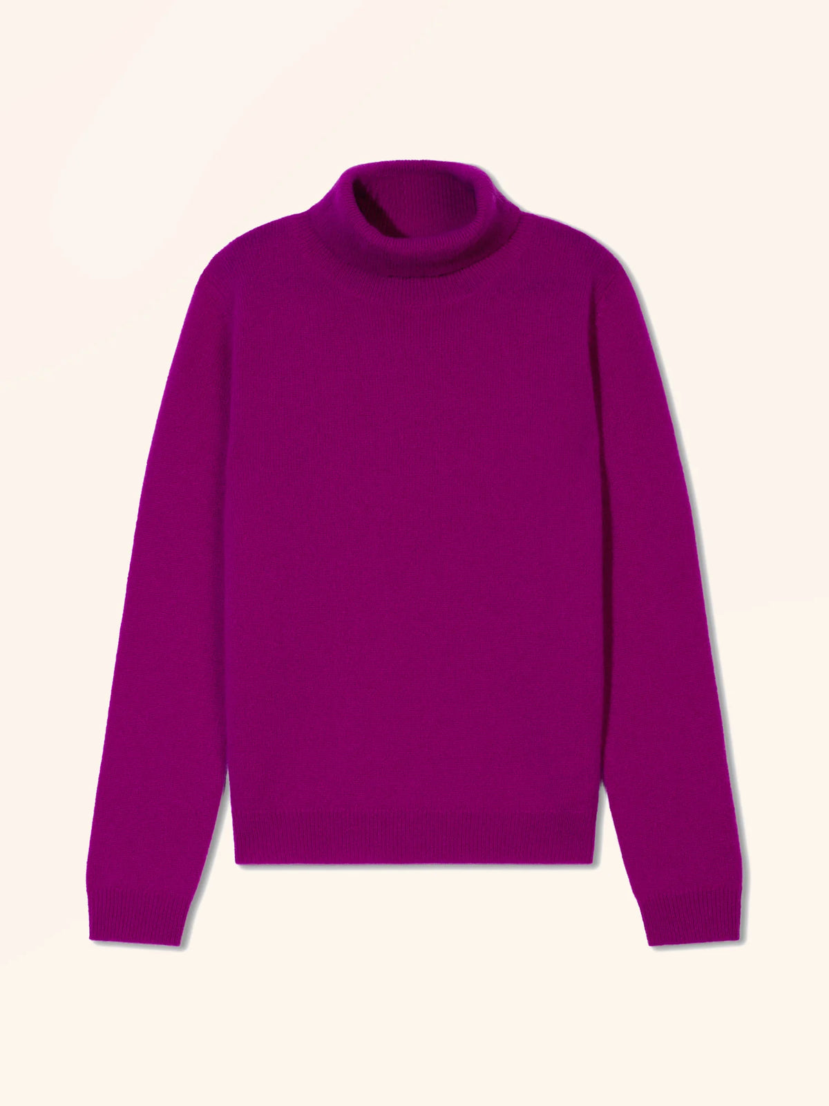 ULIASTAI Pullover Rollkragen Magenta