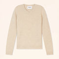 ORIEN Pull Col V 4 Fils Avoine