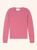 ORIEN Pull Col V 4 Fils Fraise