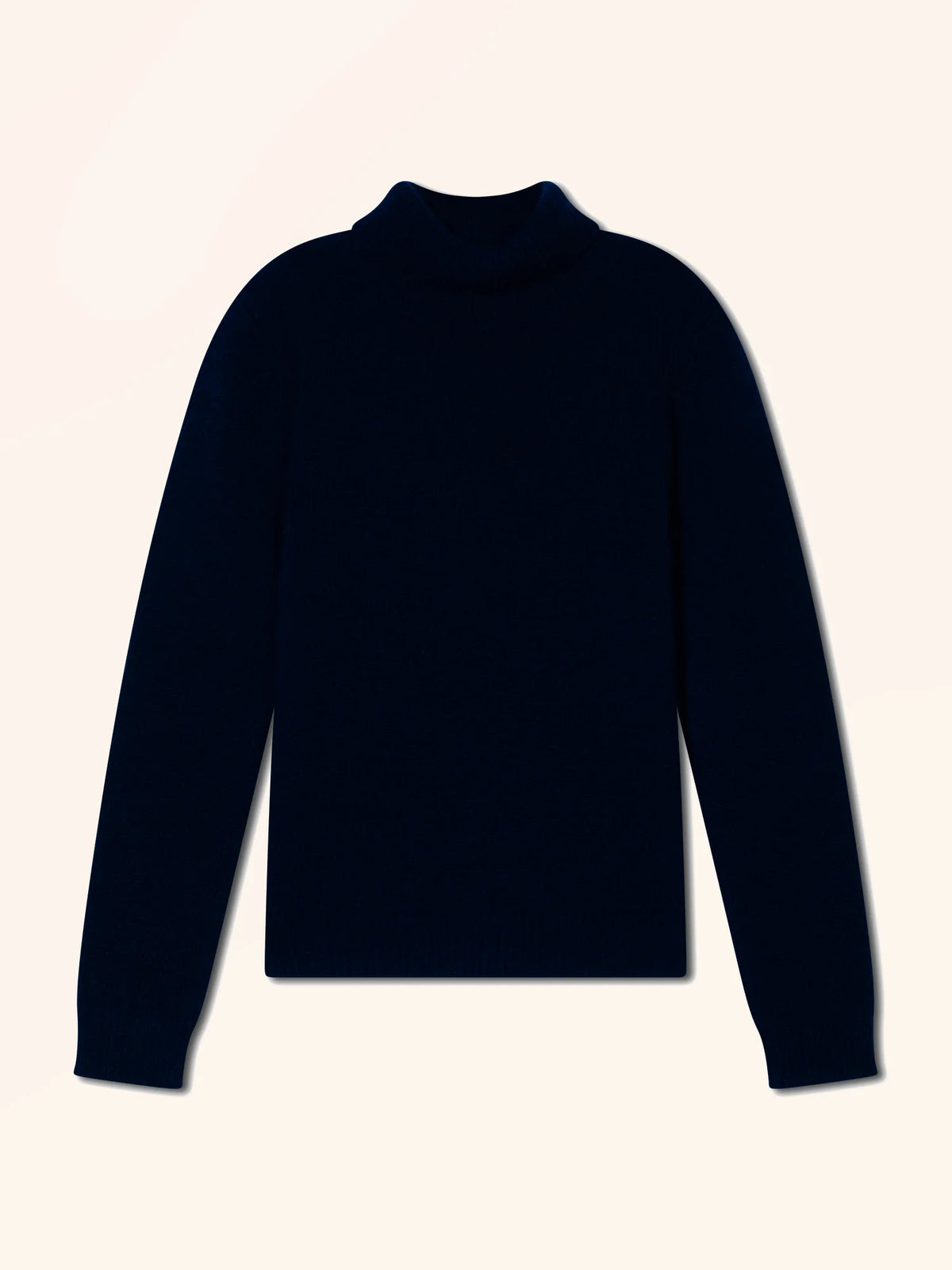 LORA Pullover Rollkragen 4-fädig Marineblau