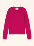 ELNYX Pull Col Rond 4 Fils Fuchsia