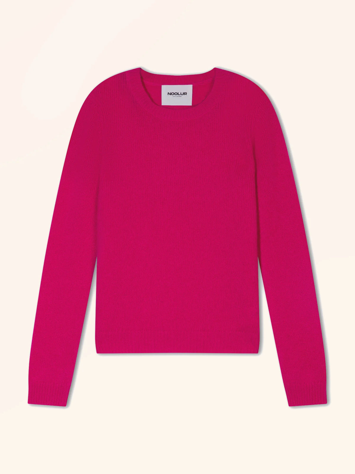 ELNYX Pull Col Rond 4 Fils Fuchsia