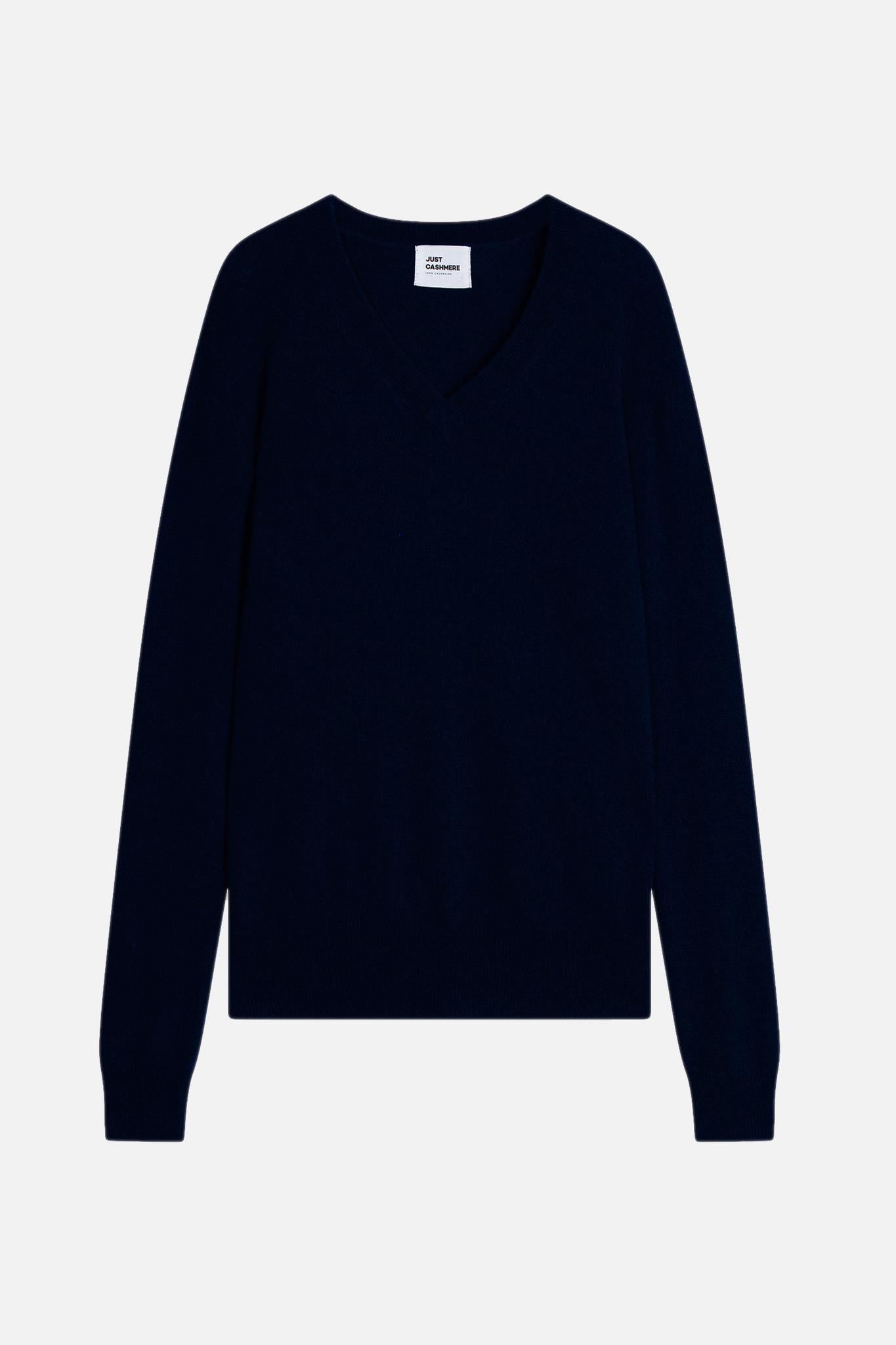 NORA pull col v navy
