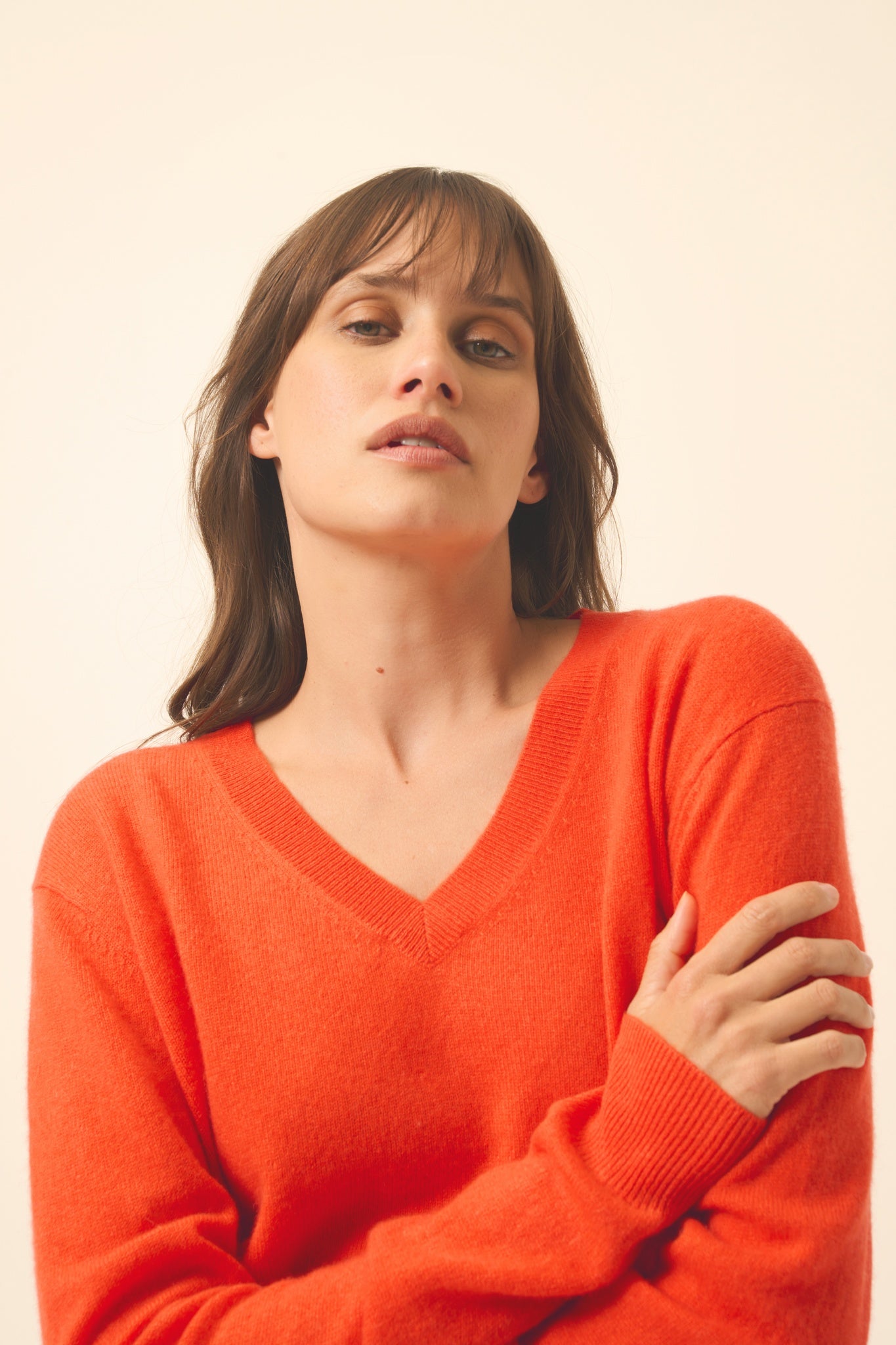 NORA pull col v orange