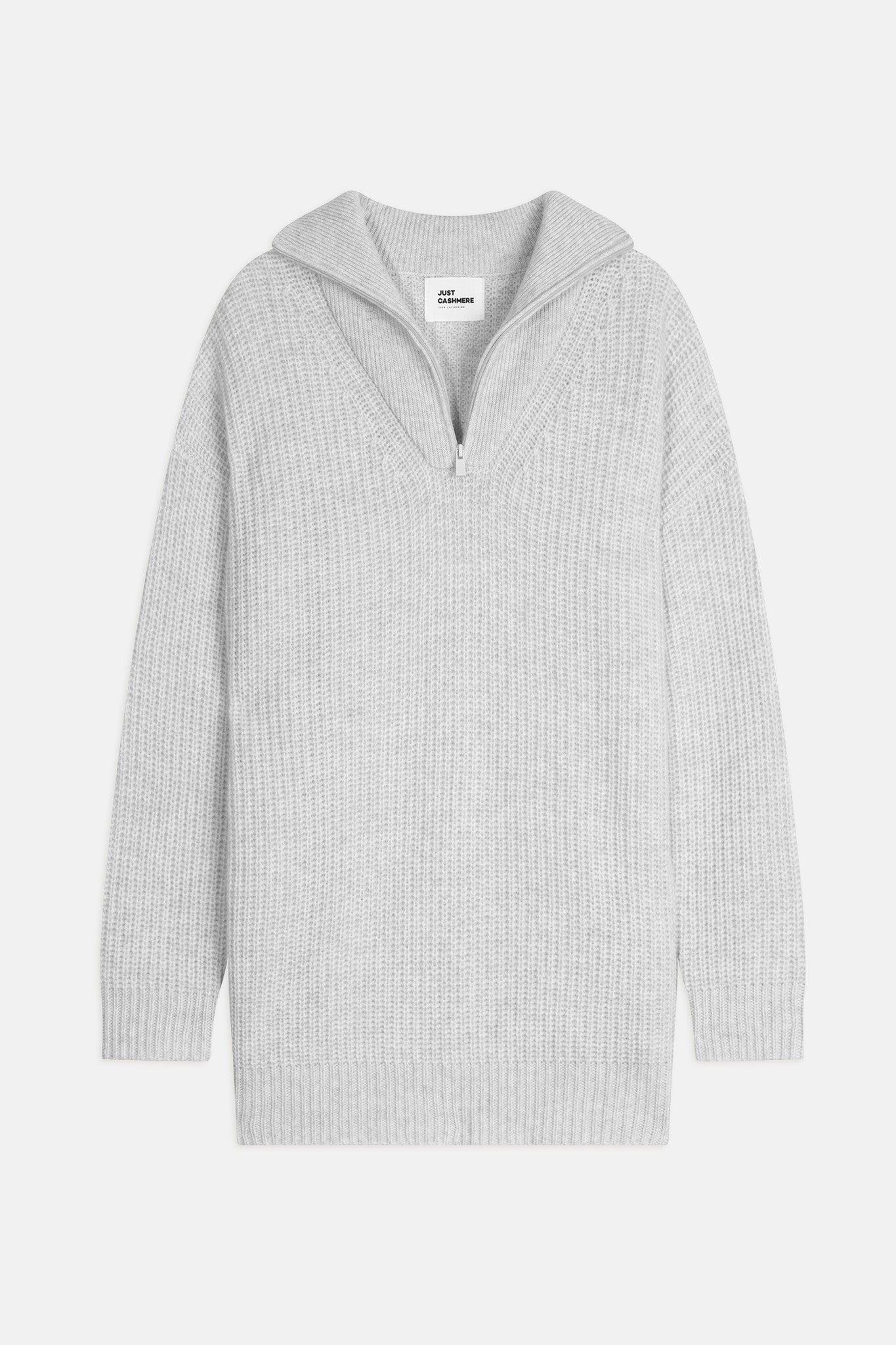nordica pull camionneur 6 fils gris perle chiné