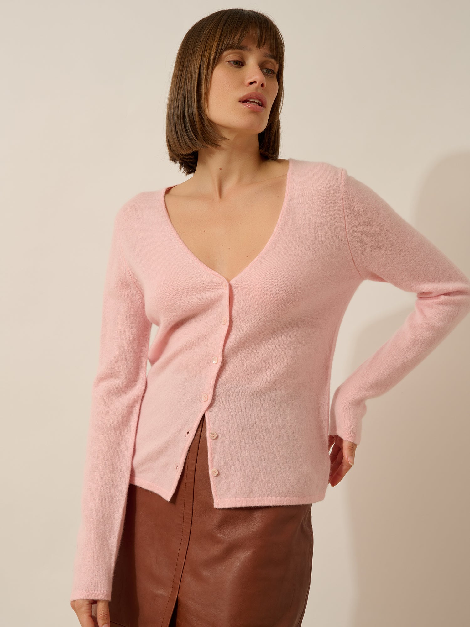 NORMA cardigan col v ballerine