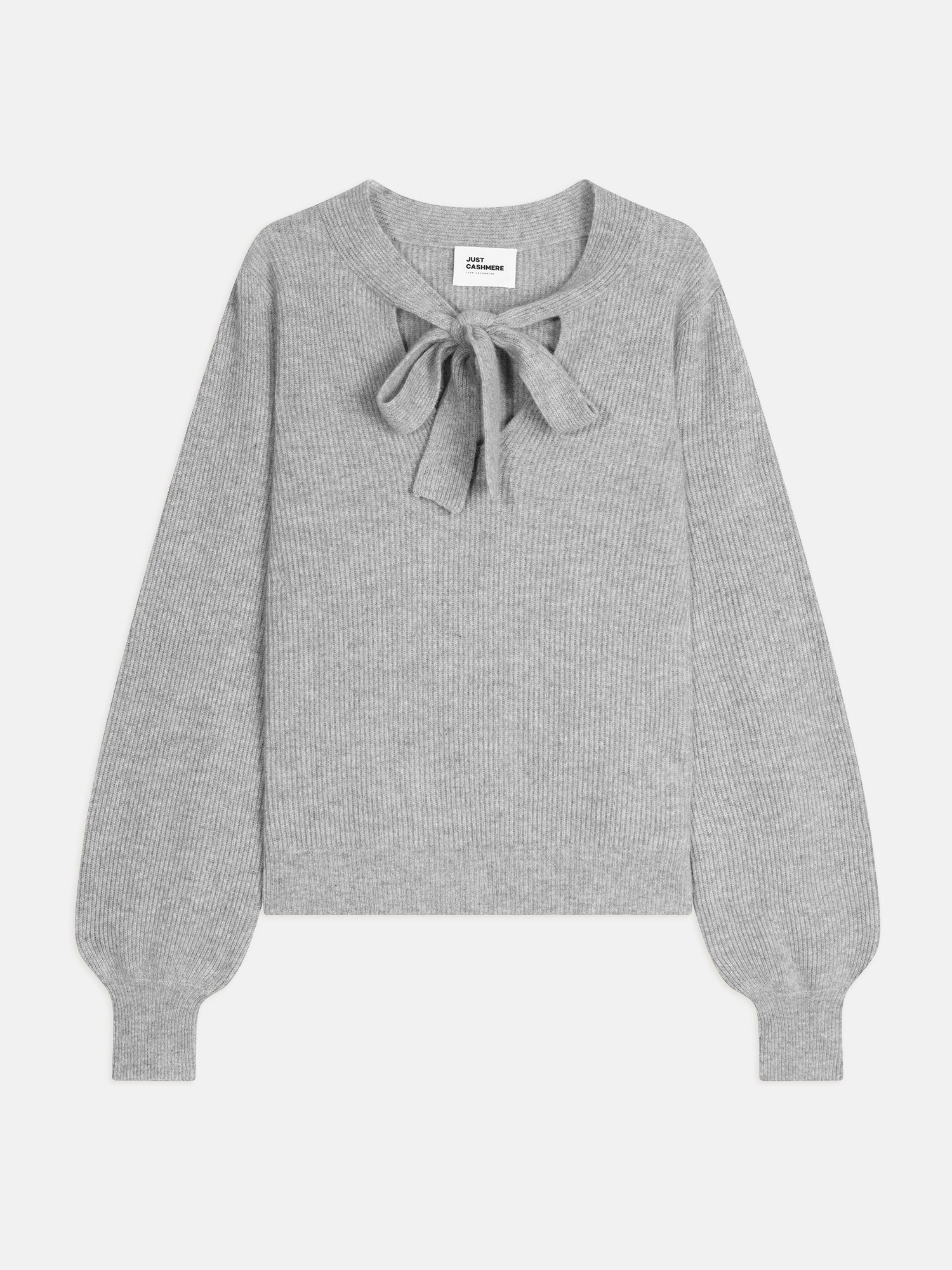 NOTY pull col lavallière nuage chiné