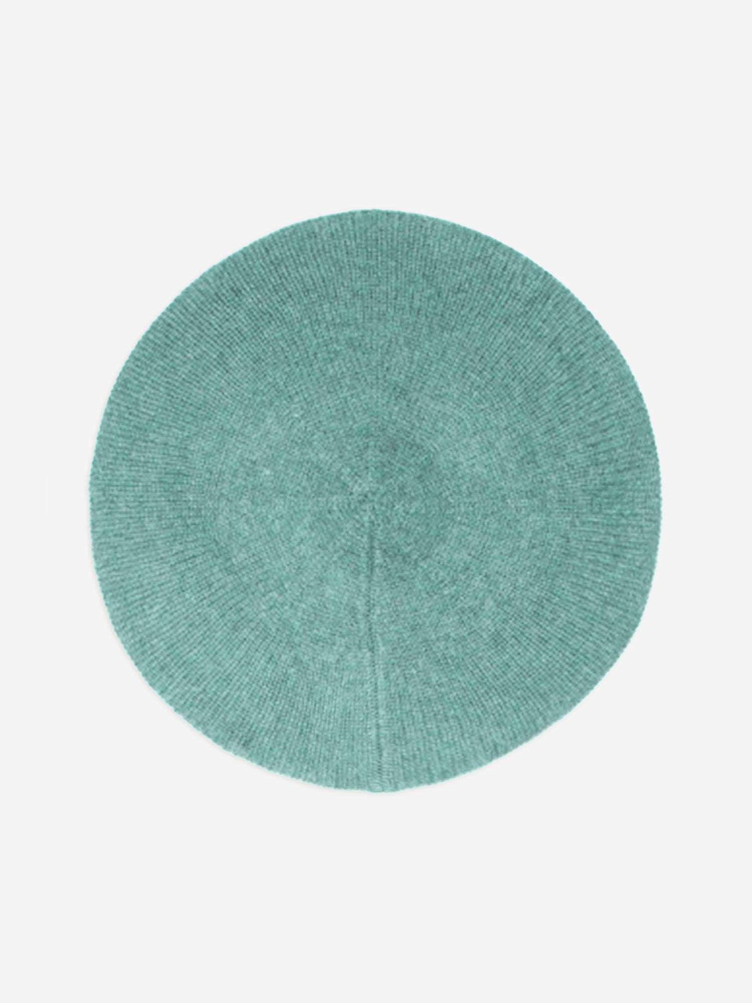 PARIS béret 4 fils vert chiné