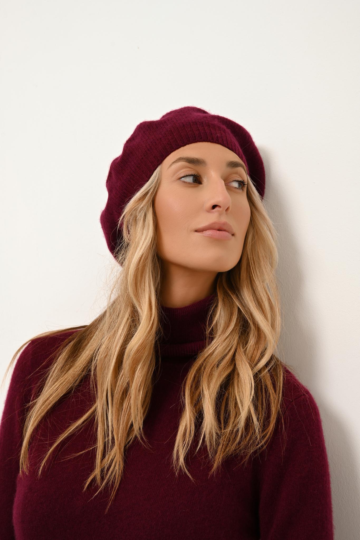 PARIS béret  bordeaux