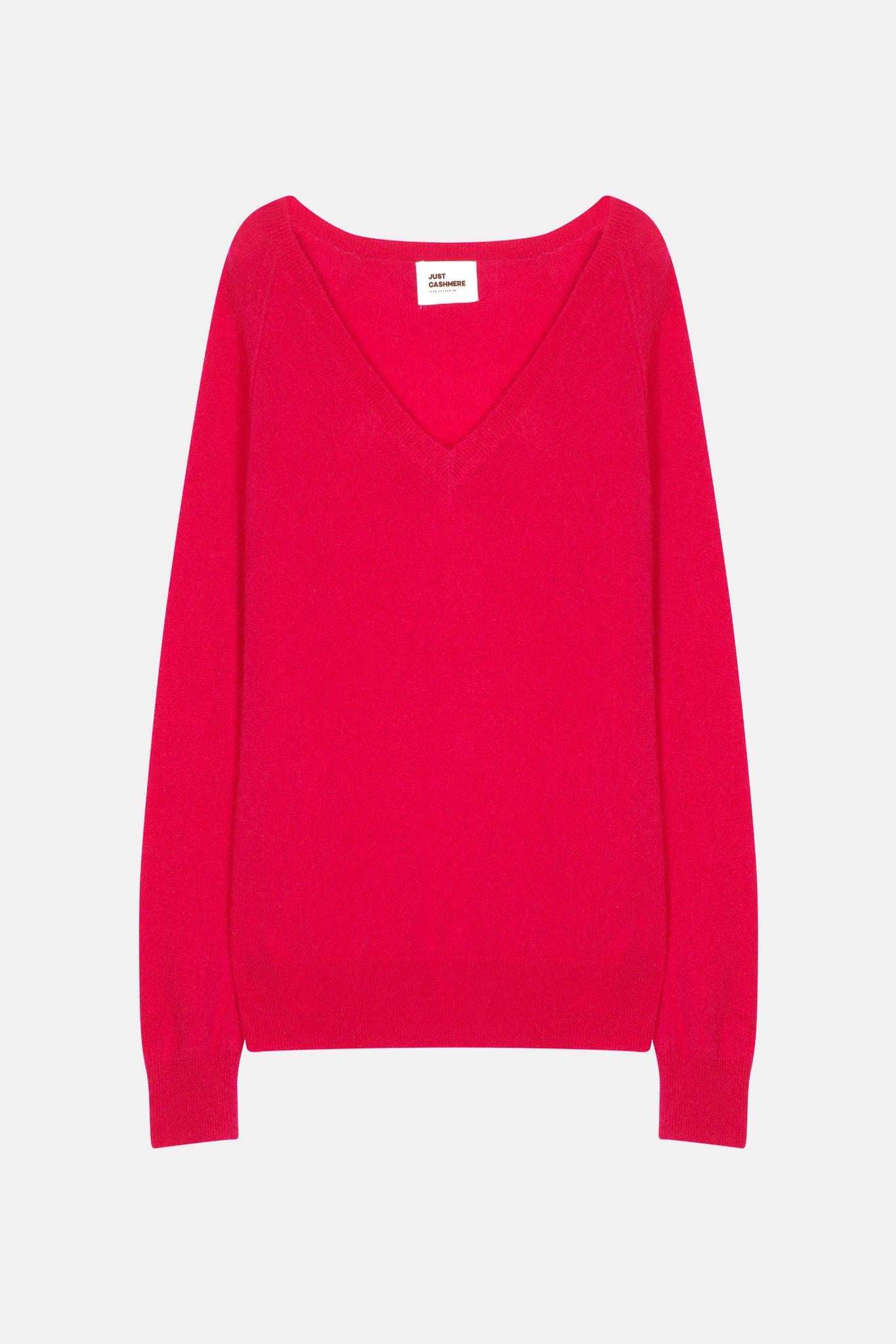 PHOEBE pull col v fuchsia