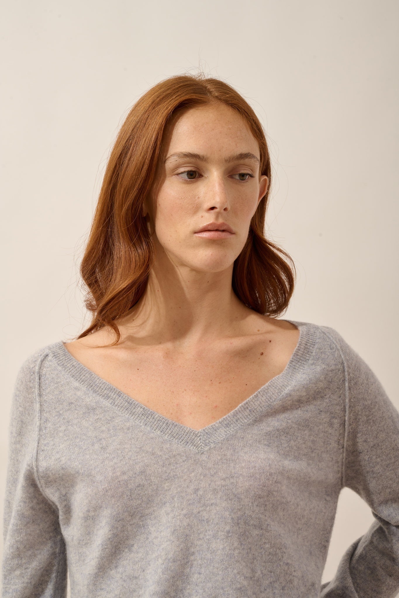 PHOEBE pull col v horizon chiné