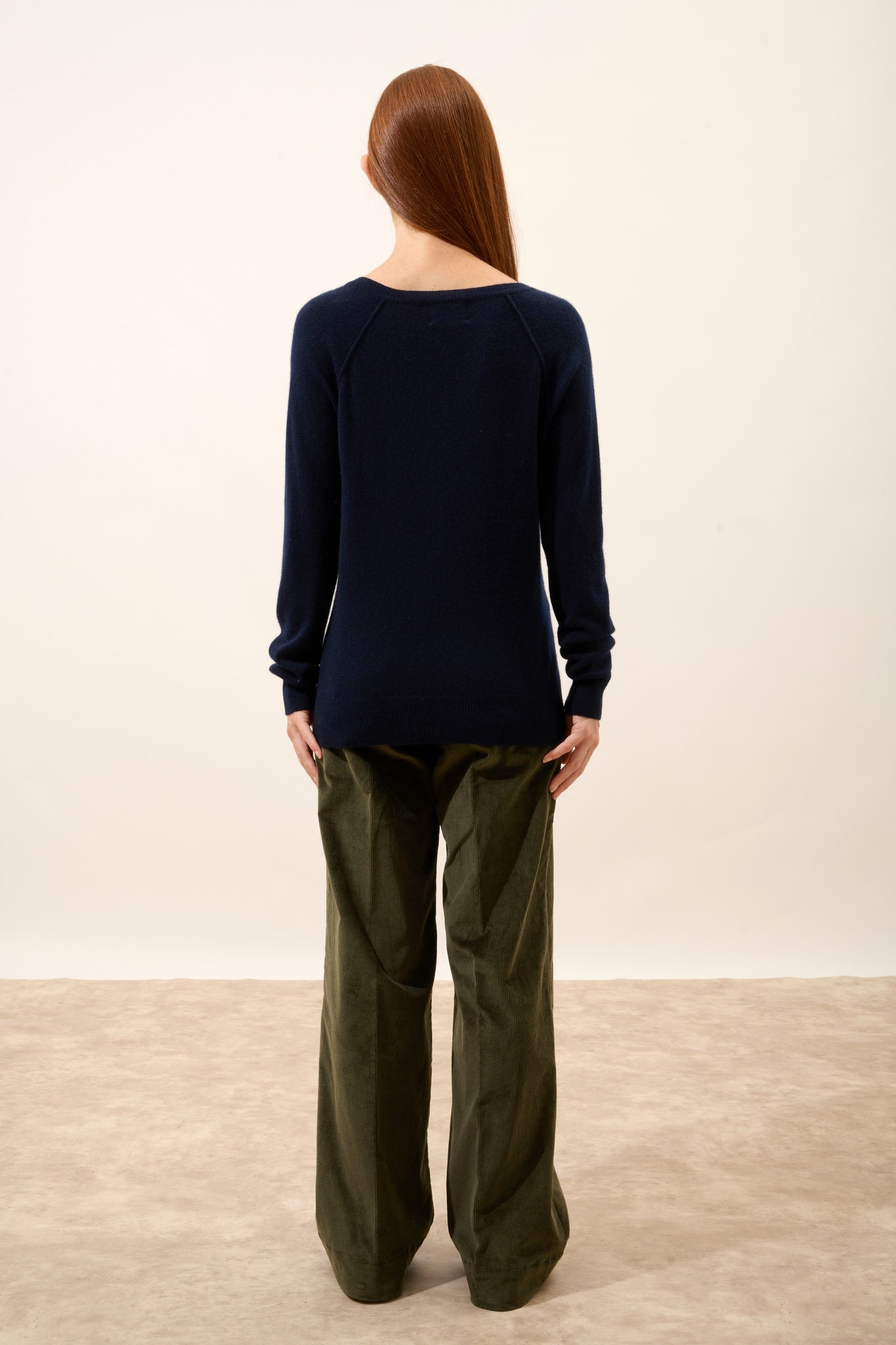 PHOEBE pull col v navy