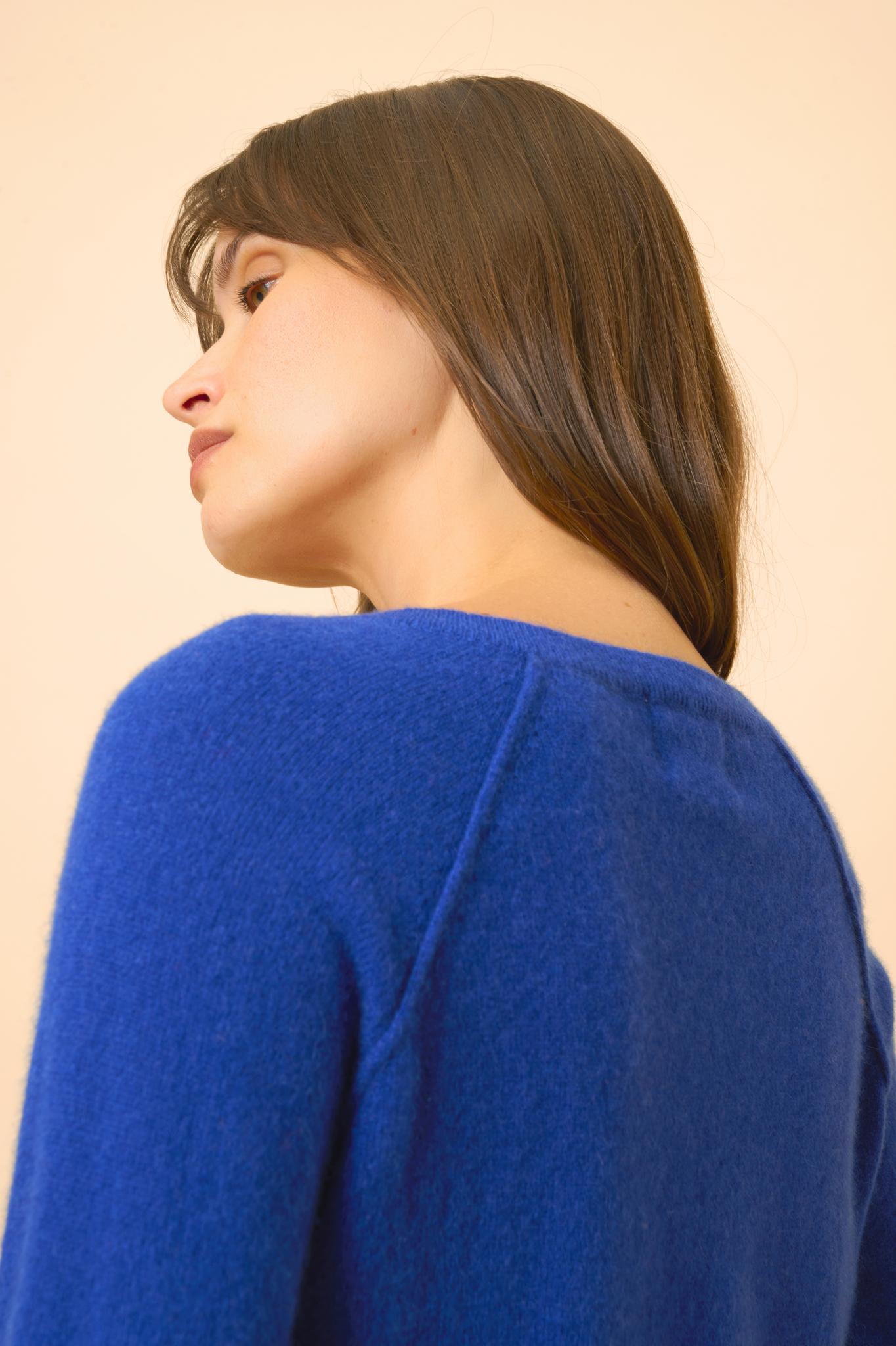 PHOEBE pull col v outremer