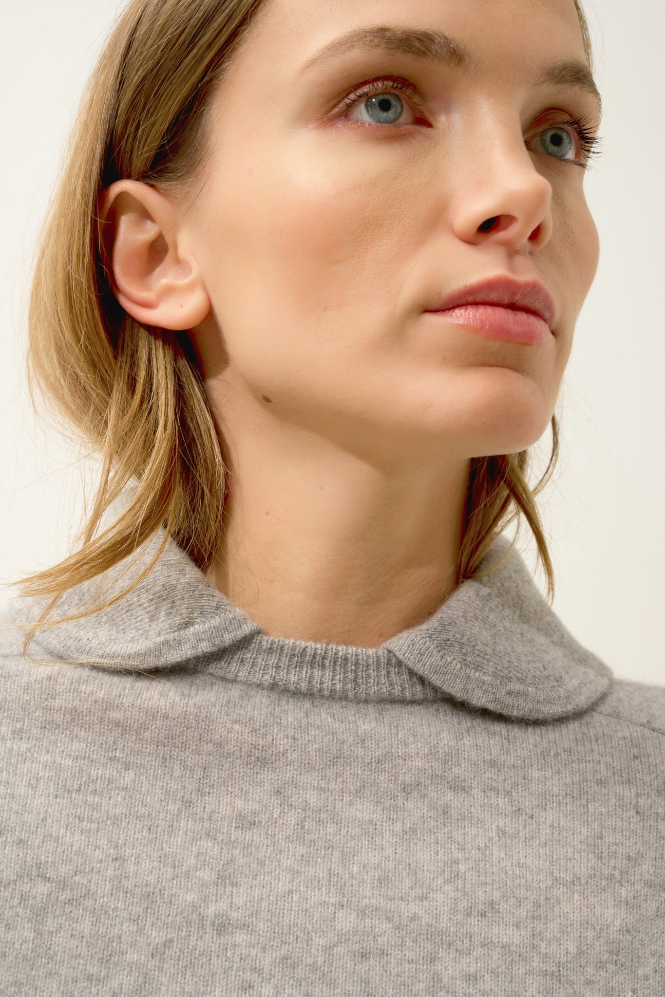 PIURA pull col claudine nuage chiné