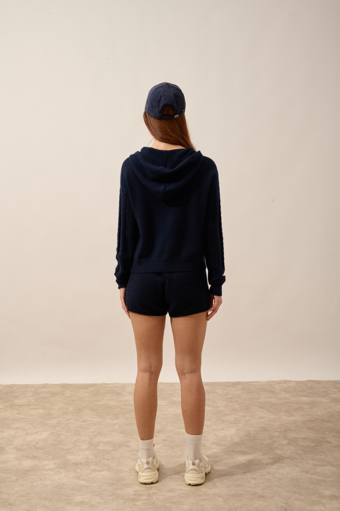 polara pull capuche navy