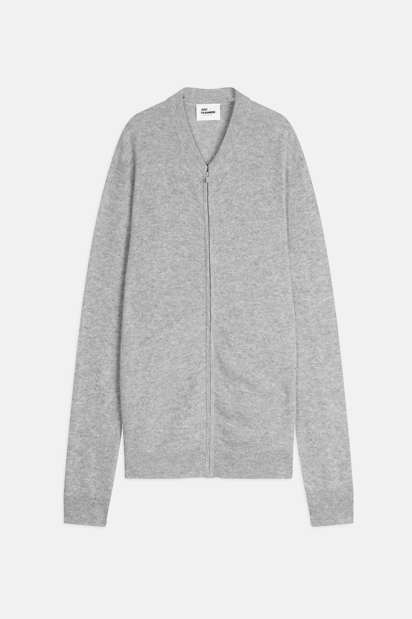 polnoon gilet col mao nuage chiné