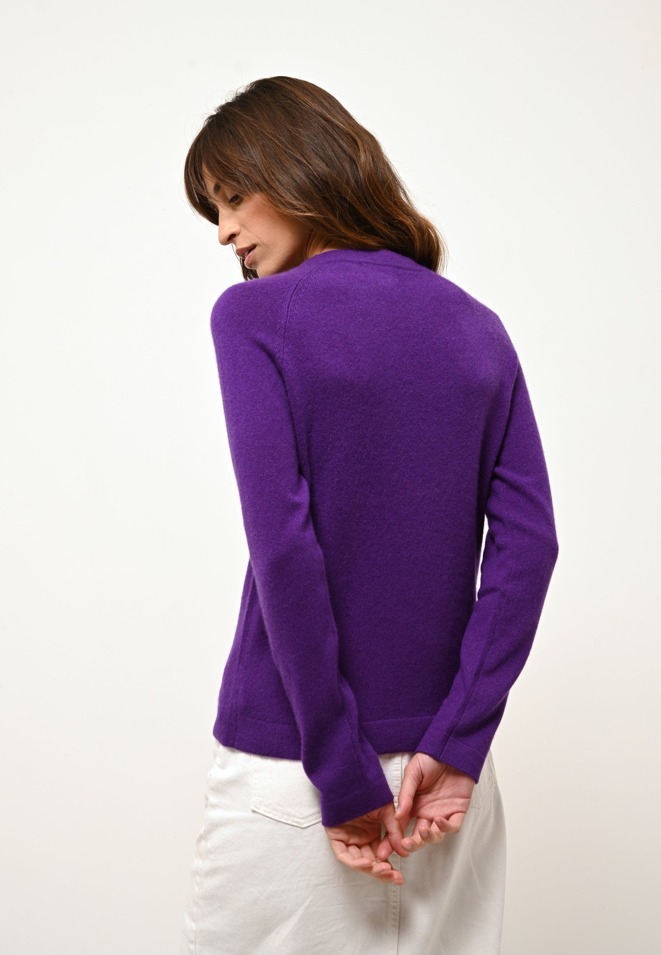 REBECCA pull violette