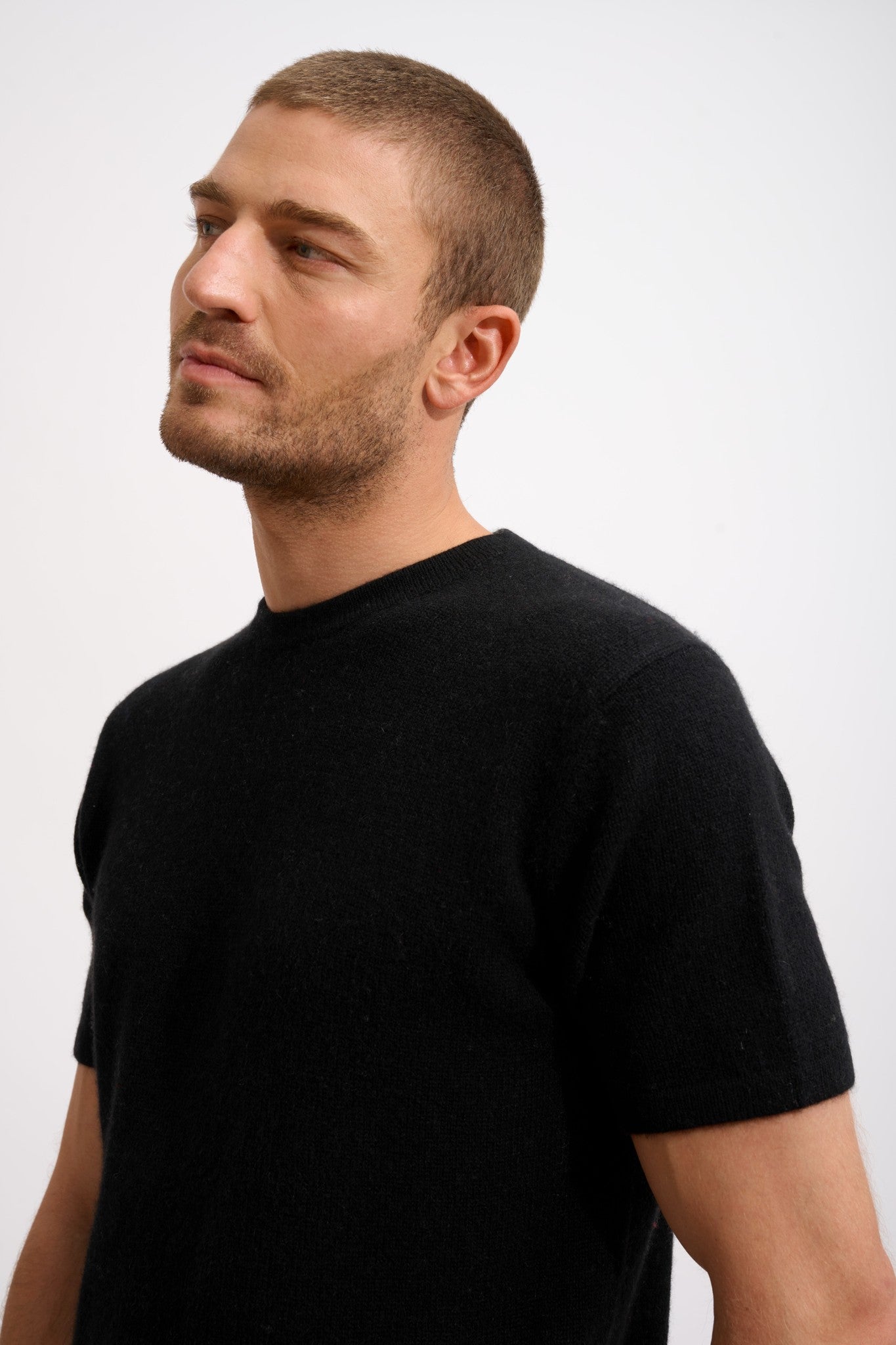 rebeka t-shirt col rond noir