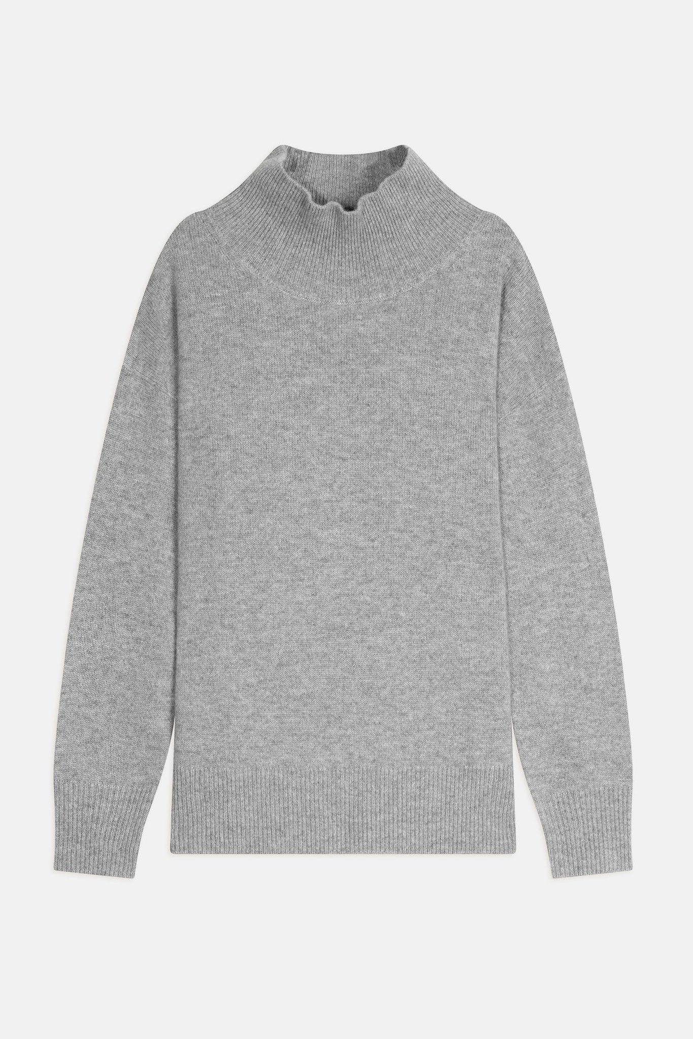 ROMY pull col montant nuage chiné