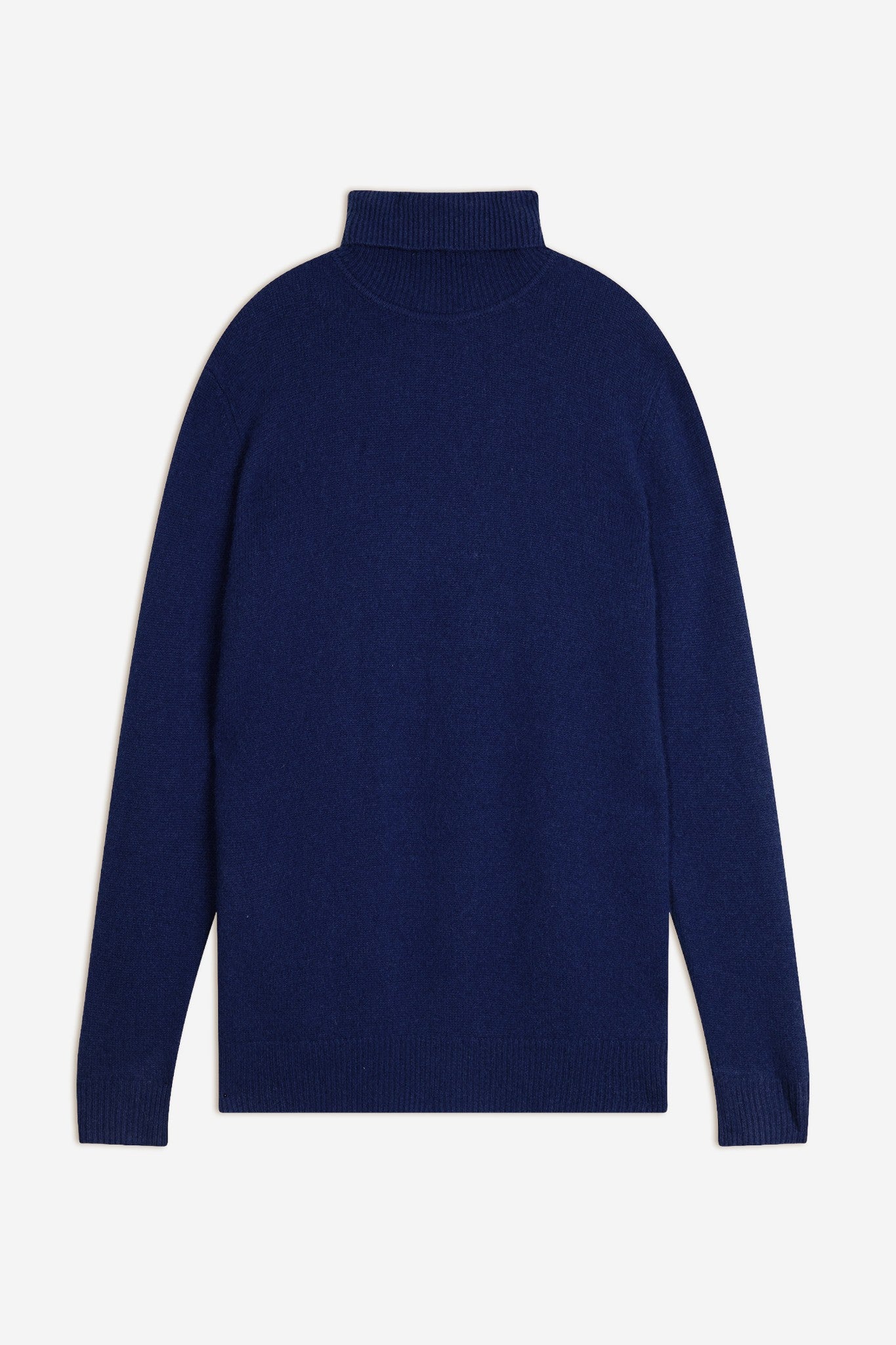 sacha pull col roulé bleu nuit