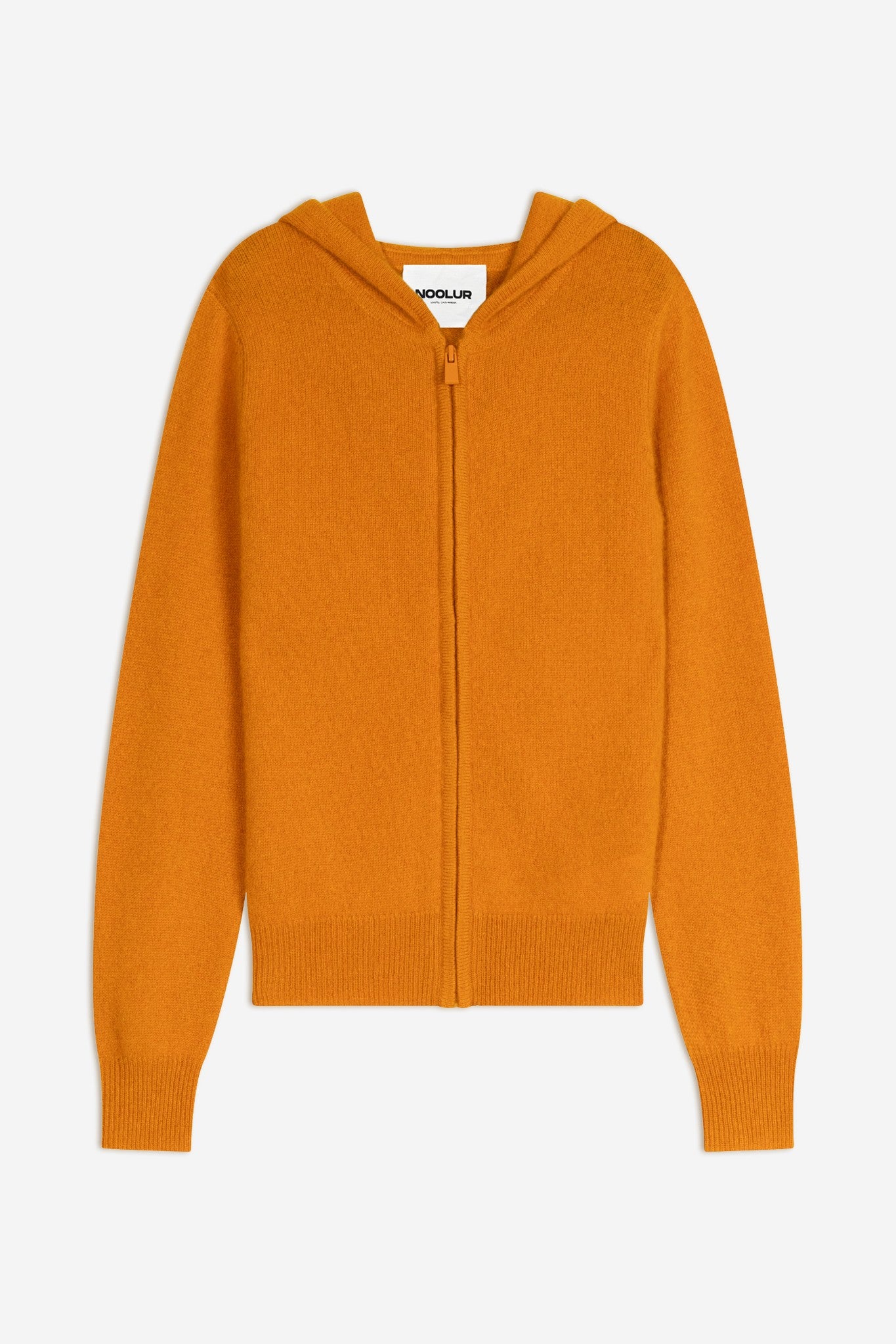 selenge gilet zippé capuche ocre