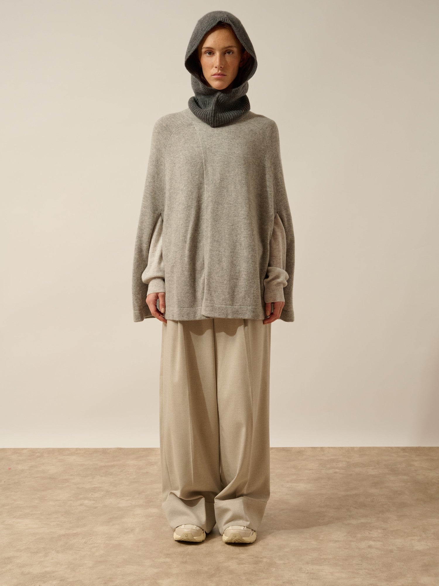 serena cagoule 4 fils anthracite chiné