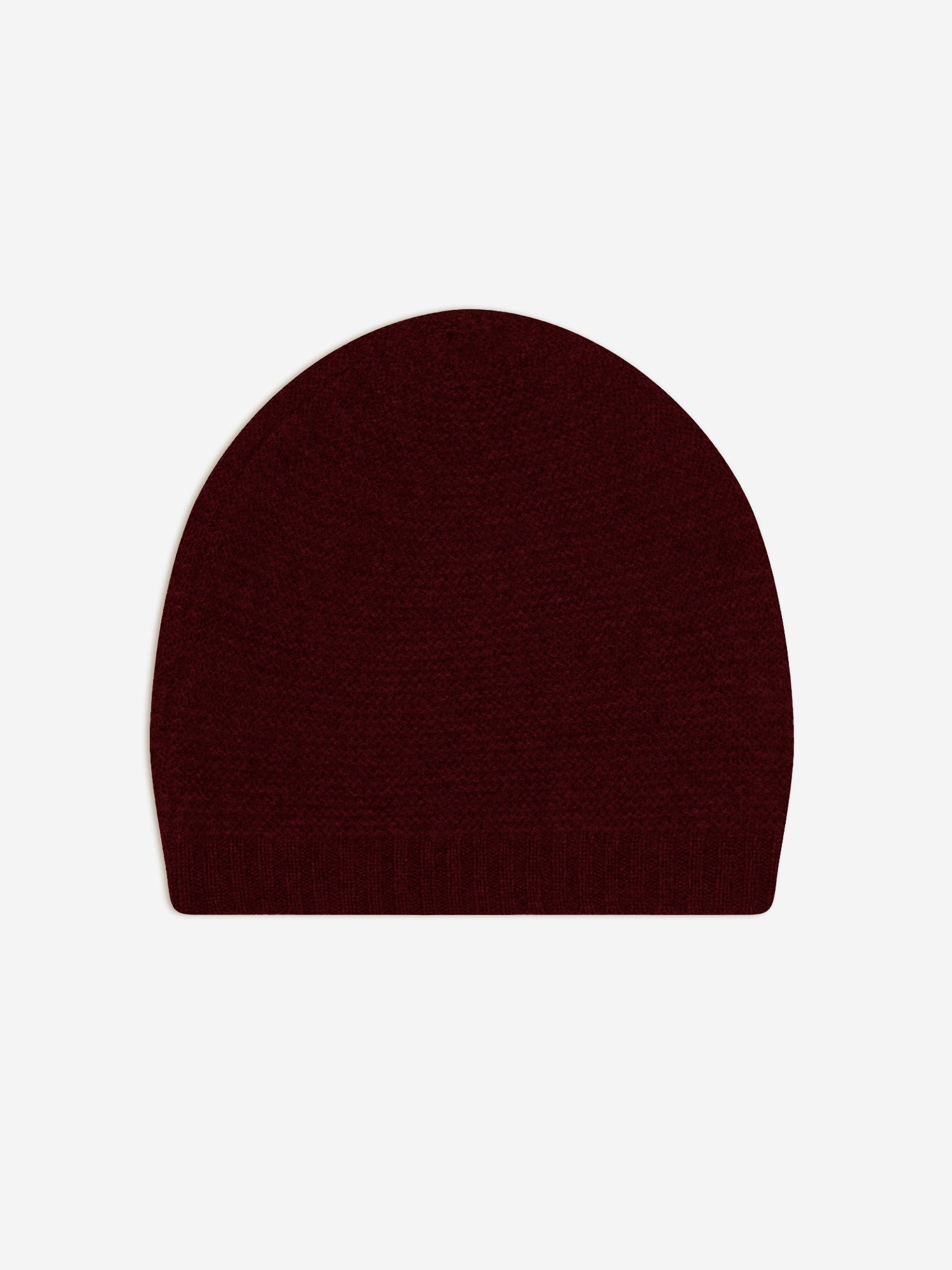 SIGNY bonnet 4 fils cranberry chiné