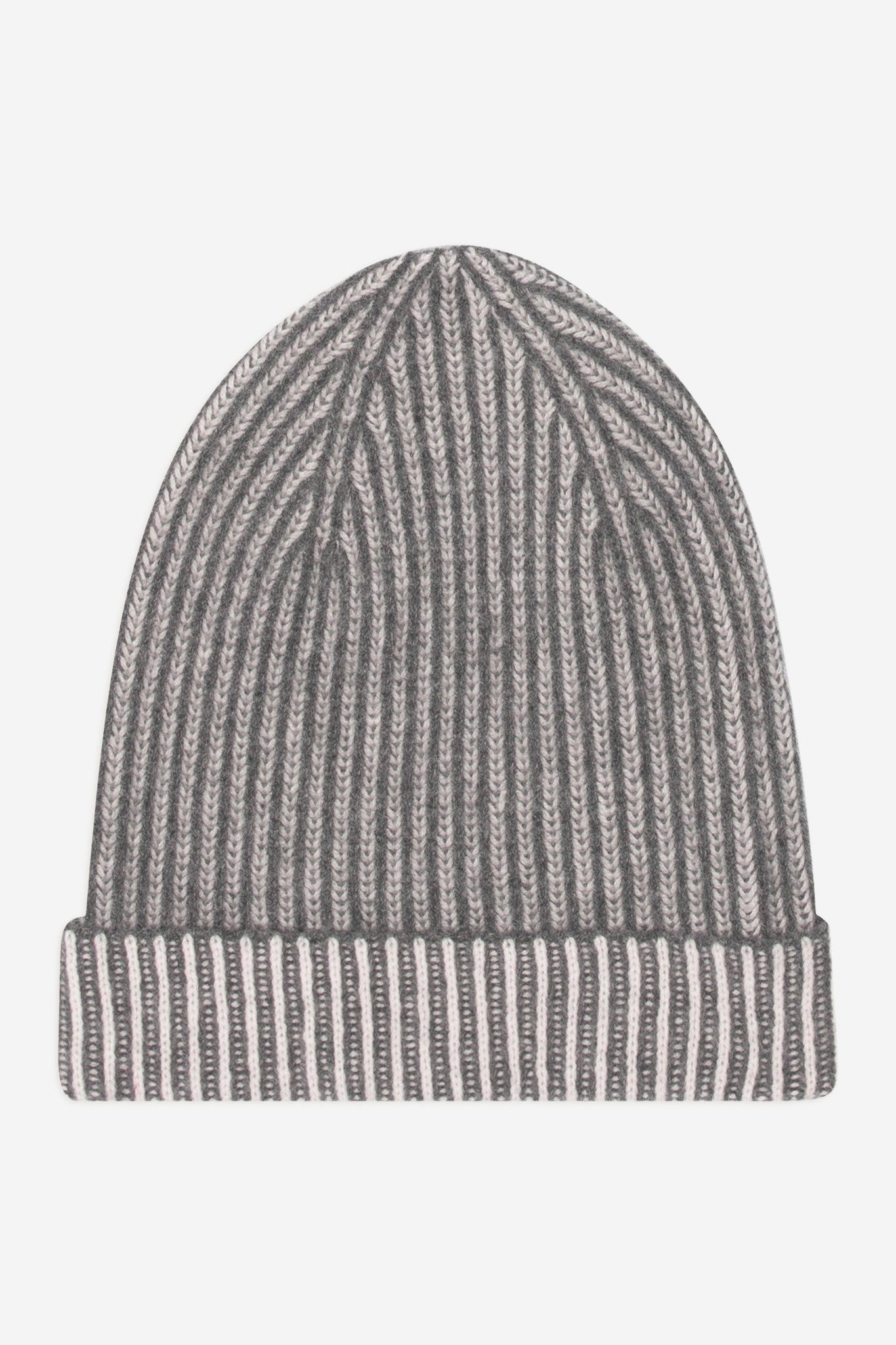 sloanne bonnet anthracite chiné_ivoire