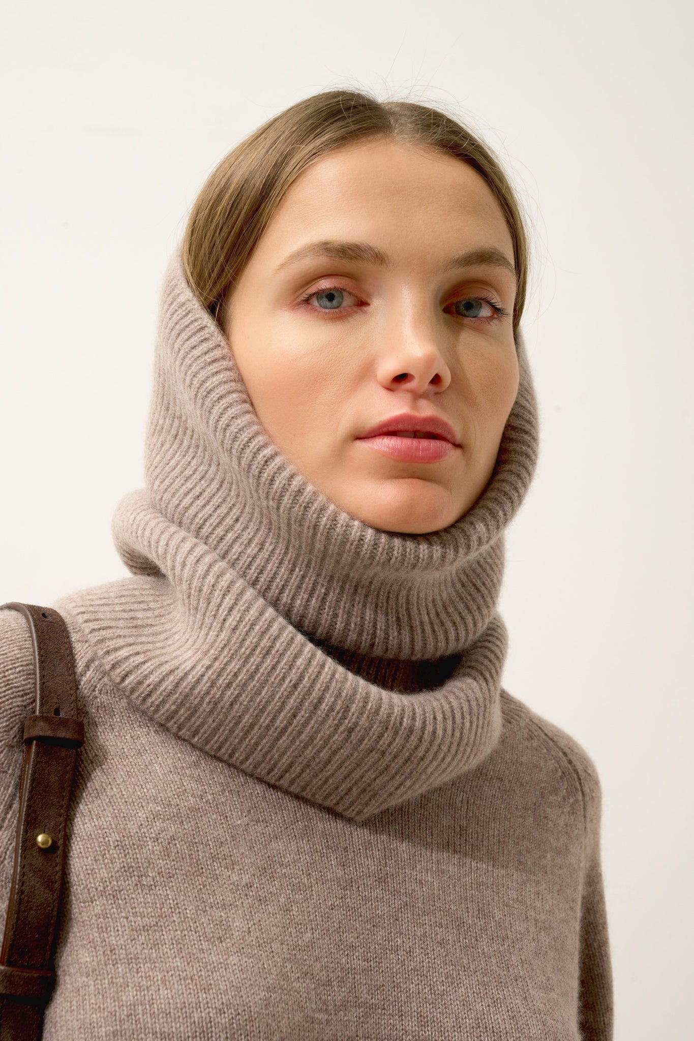 SOFIA tour de cou 6 fils caribou chiné