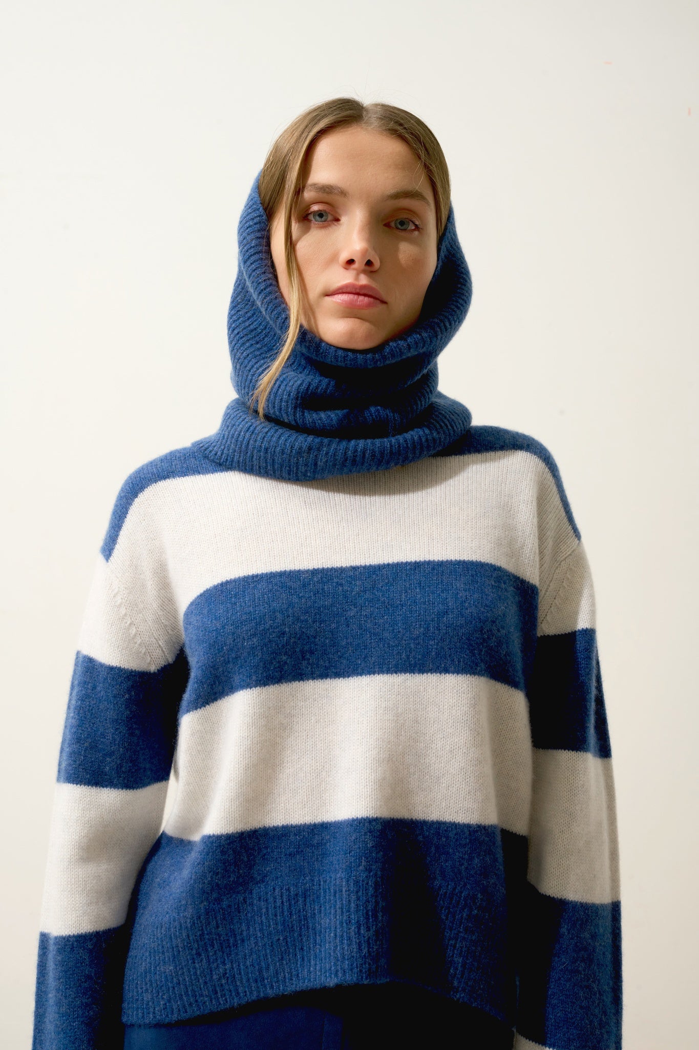 SOFIA tour de cou 6 fils ocean chiné