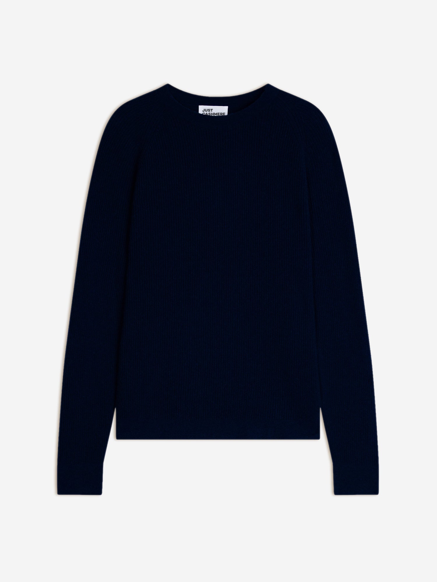 SOLAYA navy round neck sweater